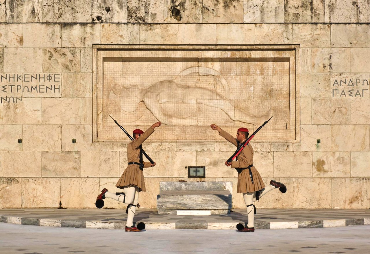 Greek guards